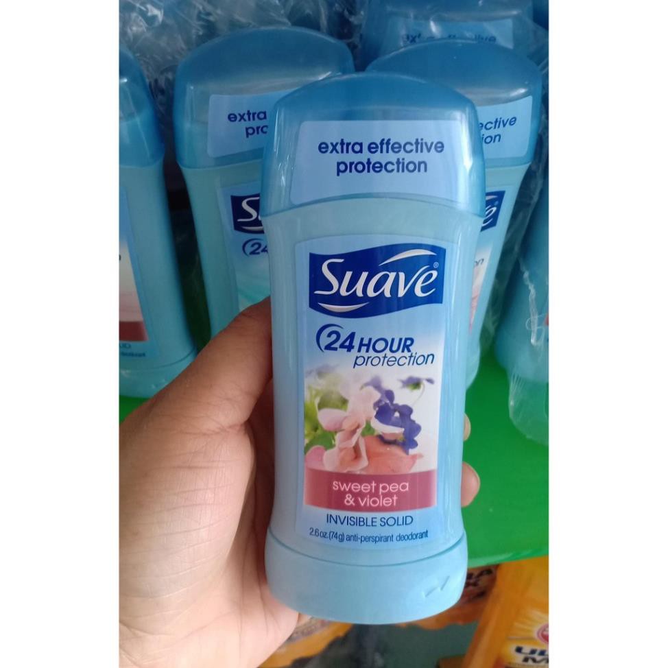 LĂN KHỬ MÙI SUAVE  24HOUR PROTECTION SWEET PEA & VIOLET