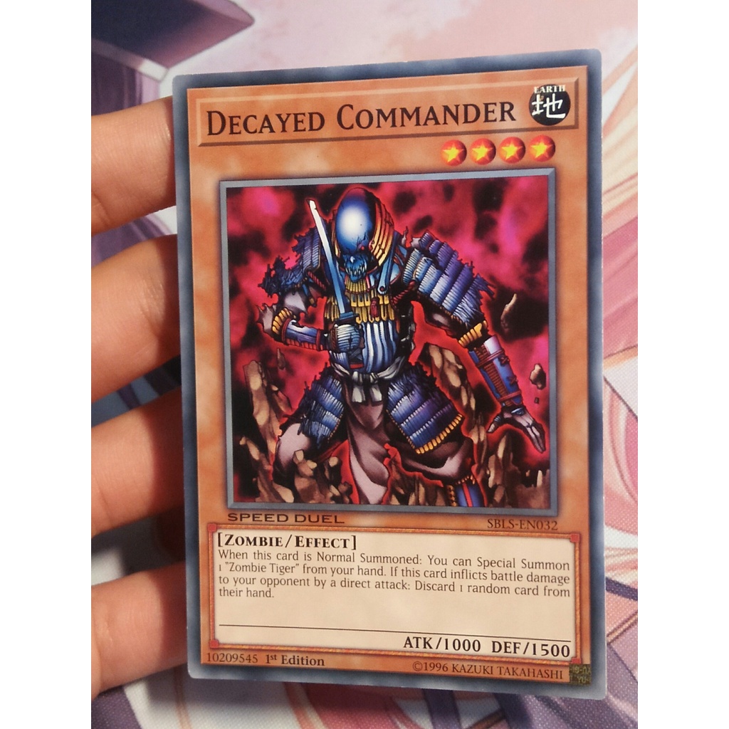 Thẻ Bài Yugioh: Decayed Commander SBLS-EN032