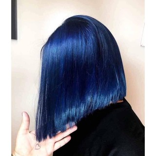 Phủ màu xanh blue 5d  pha sẵn không dùng oxy