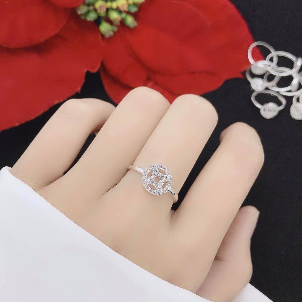 Nhẫn kim tiền bạc ta đem lại tài lộc - Vàng Bạc Khải Khải