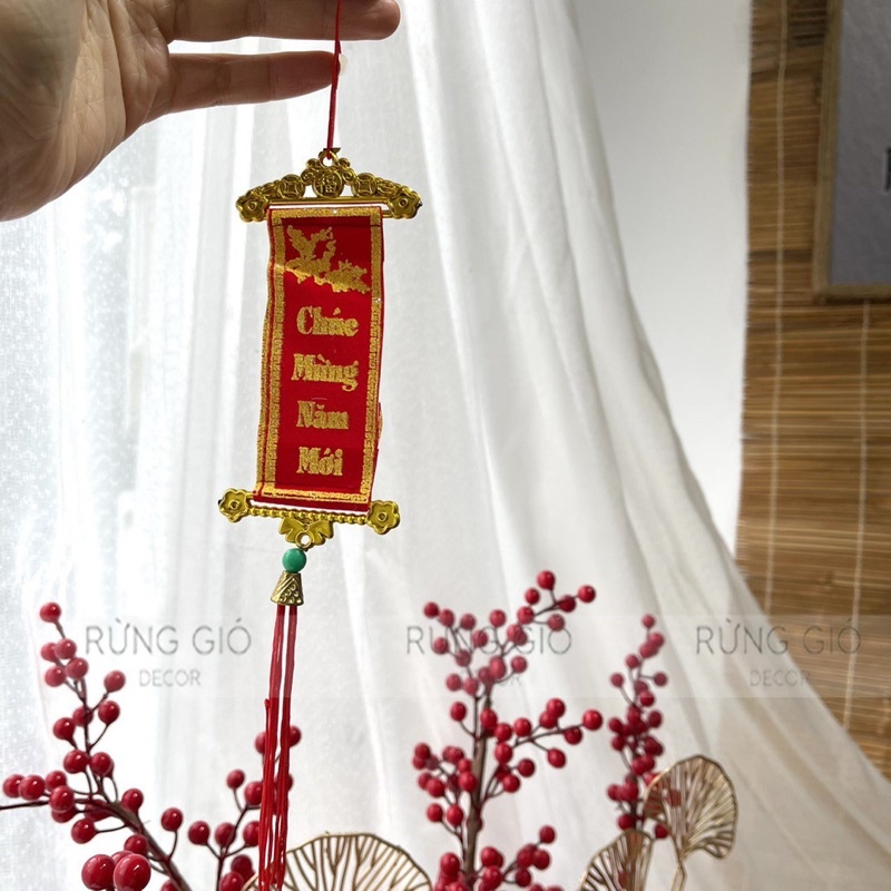 Dây treo trang trí Tết, mẫu mã phong phú, giá bán cho 1 dây