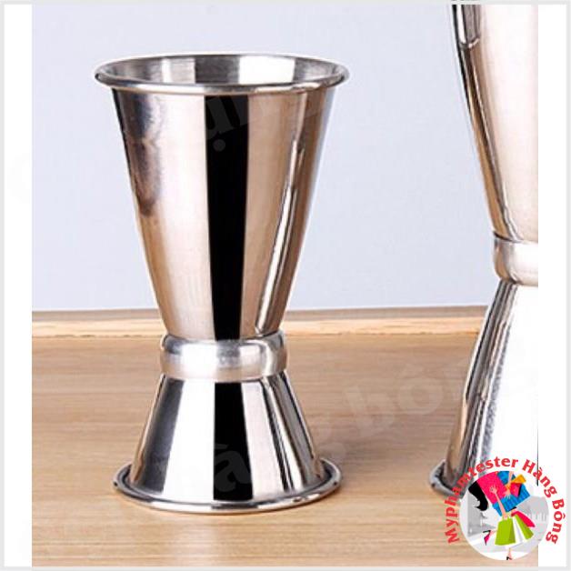 Jigger ly inox  đong rượu 2 đầu -100% inox