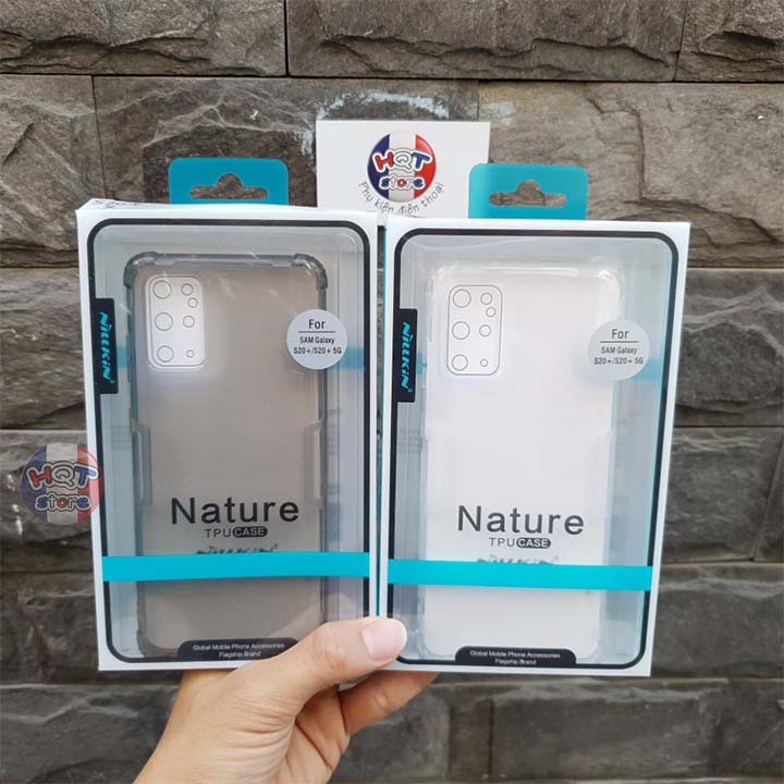 Ốp lưng dẻo trong suốt Nillkin Nature Series cho Galaxy S20 Plus / S20