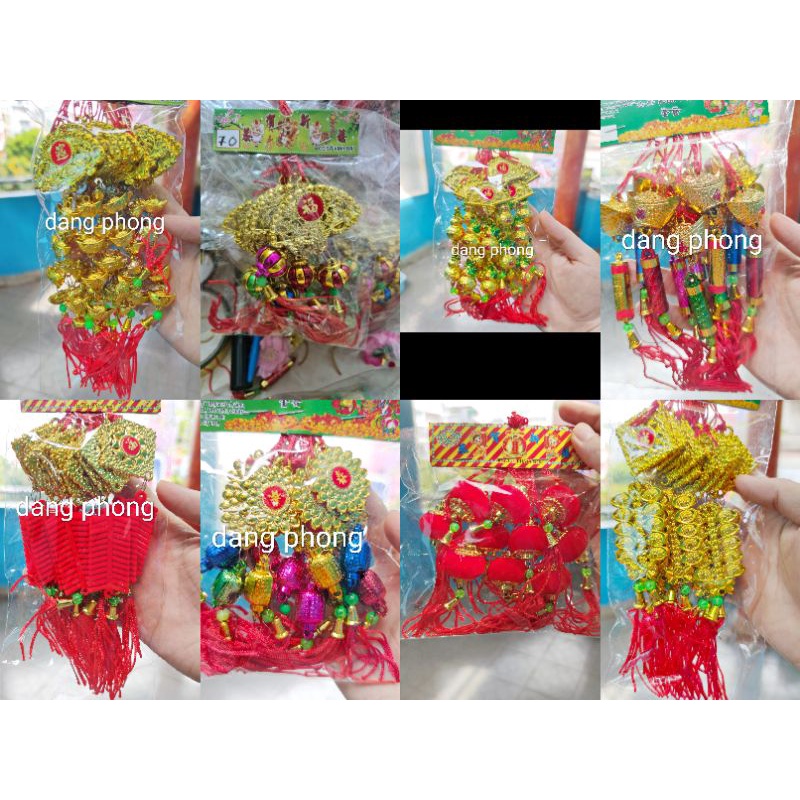 Combo 5 dây chọn mẫu liễn treo, khánh  treo trang trí ngày tết