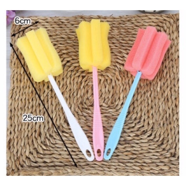 Cọ ly, cốc, bình sữa mút 1 màu