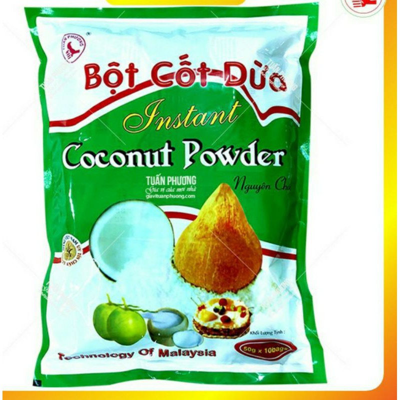 Bột cốt dừa nguyên chất 50g (gói)