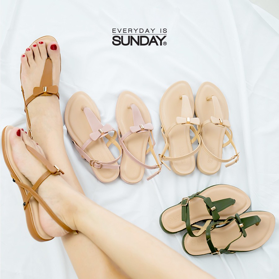 [Mã FASHIONMALLT4 giảm 15% đơn 150k] Sandal xỏ ngón êm chân SUNDAY SD29