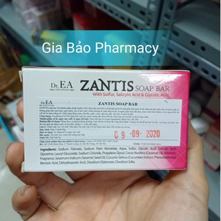 ZANTIS xà phòng giúp làm sạch da và chất nhờn