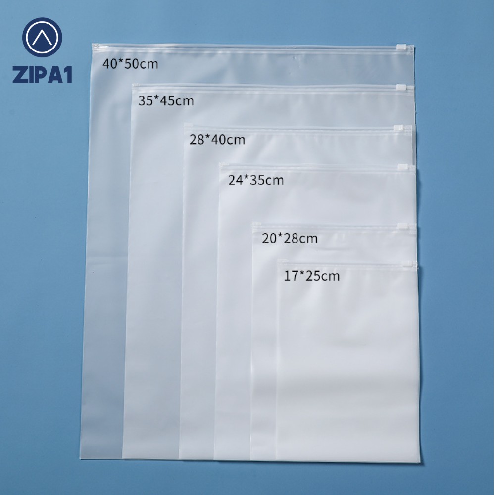 10 Túi zip lụa kéo [KHÔNG LỖ THÔNG KHÍ] dày hơn - Túi zipper Zip A1 - A1018