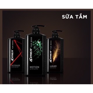 Sữa tắm X-Men boss hương trầm đầy nội lực 650g( 3màu)