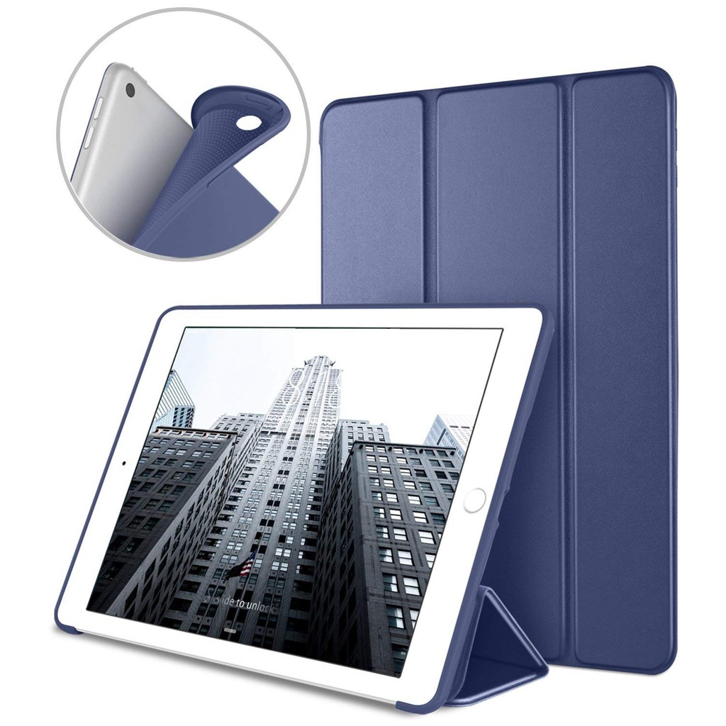 [Chính Hãng] Bao da ipad smart case ipad 2 3 4 ipad air 1 2 pro 9.7 mini 1 2 3 4