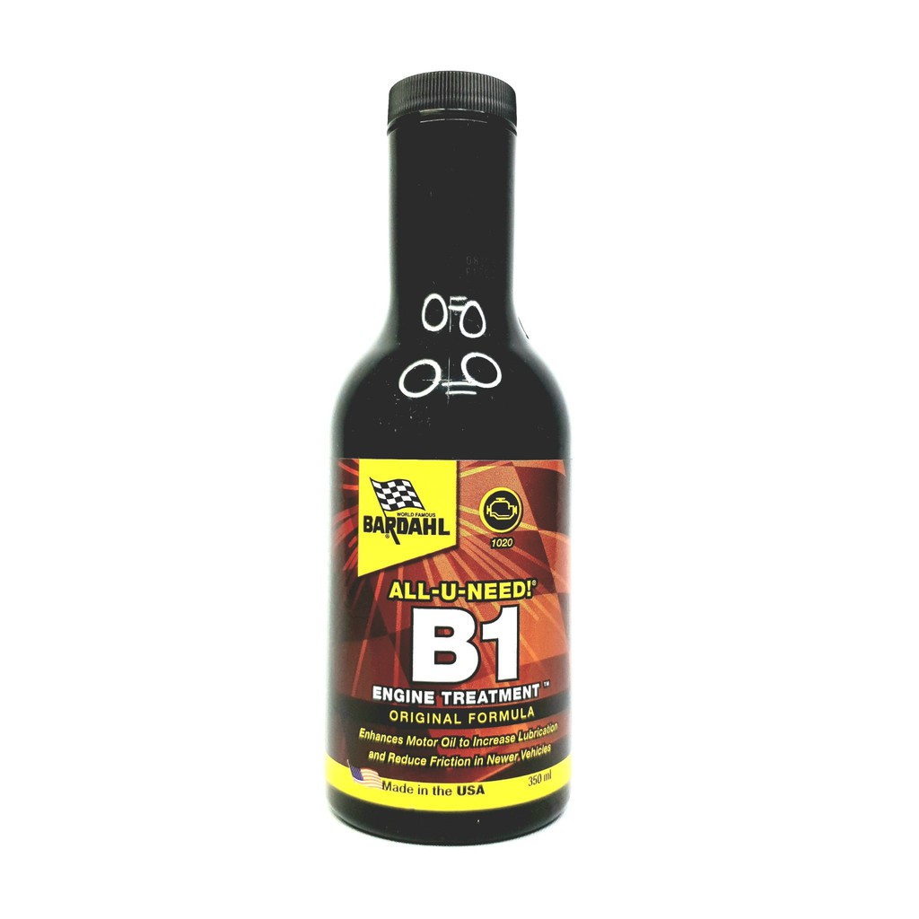 Bardahl B1 Engine Treatment 350ml - Phụ Gia Nhớt Ô Tô Xe Máy Cao Cấp