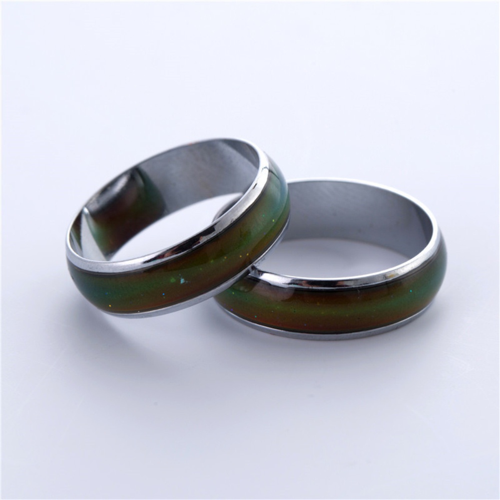 Nhẫn đeo ngón đổi màu theo tâm trạng độc lạ cho unisex