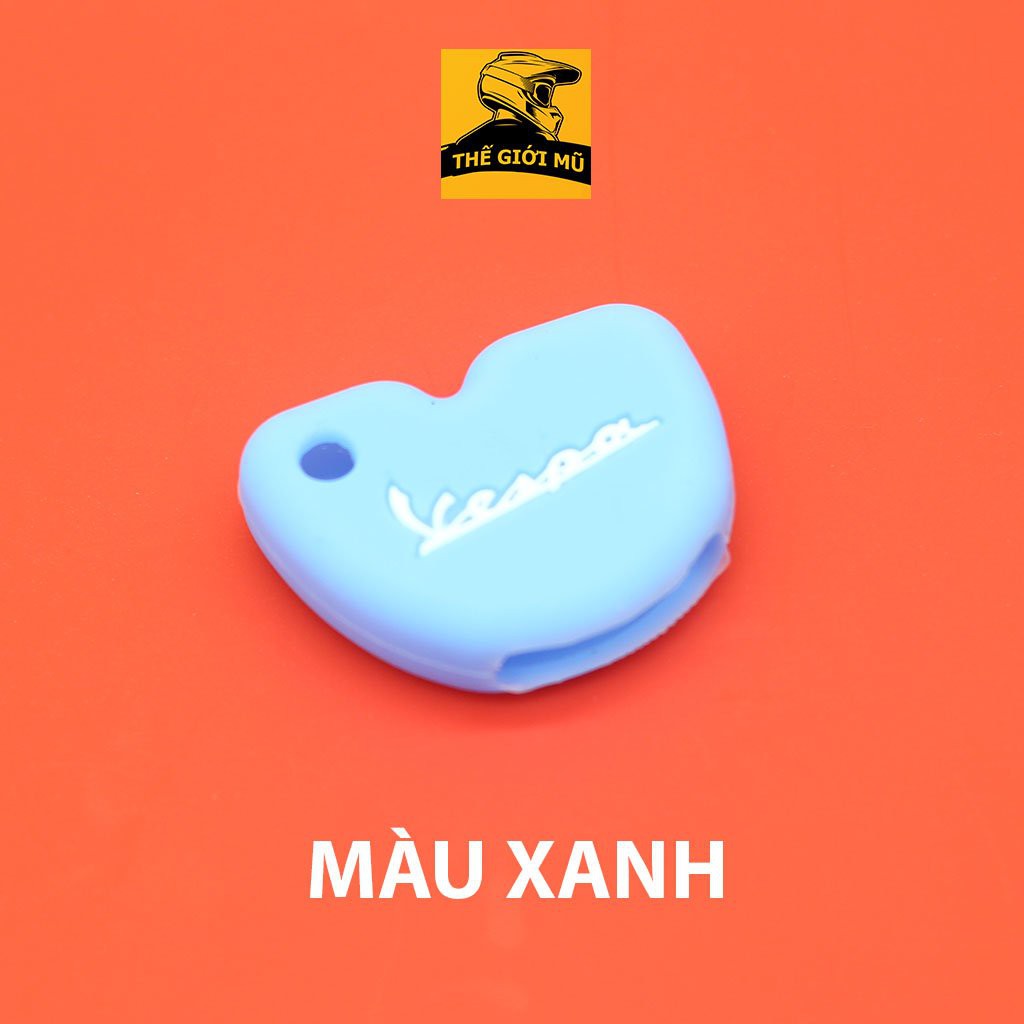 Bọc chìa khoá xe Vespa nhiều màu chất liệu Silicon
