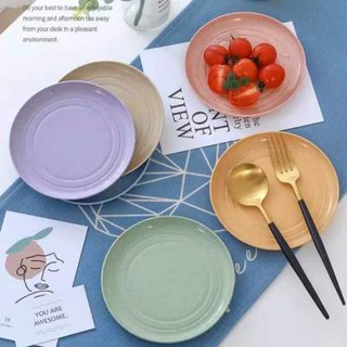 Set 6 đĩa lúa mạch cao cấp chất liệu bền đẹp an toàn