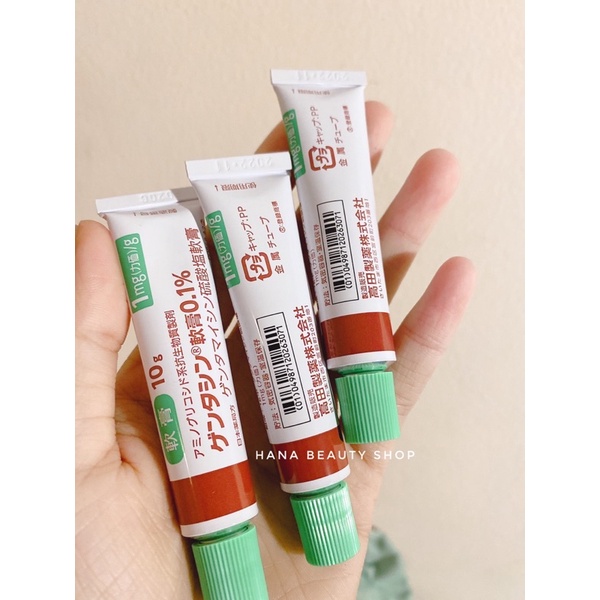 Kem sẹo Nhật gentamicin 10g