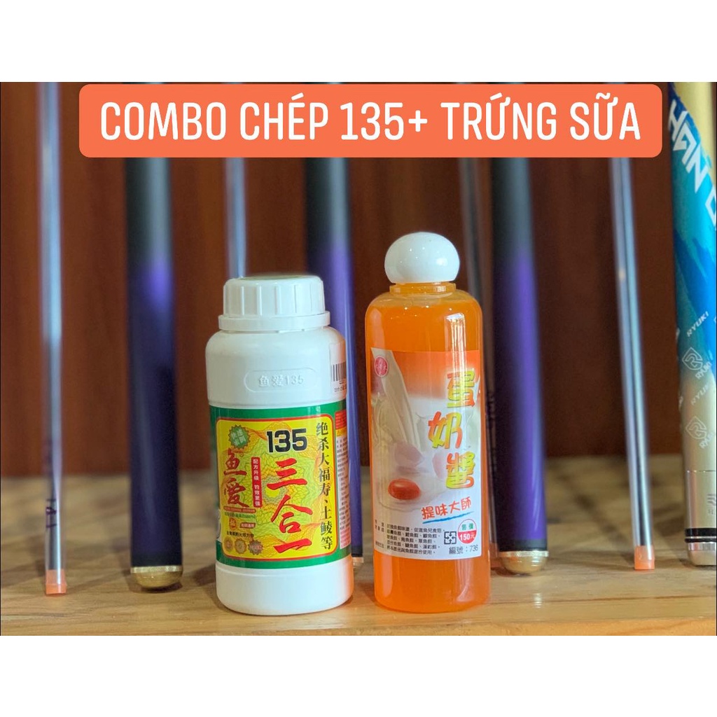 tinh chất 135 và trứng sữa đại ca đại