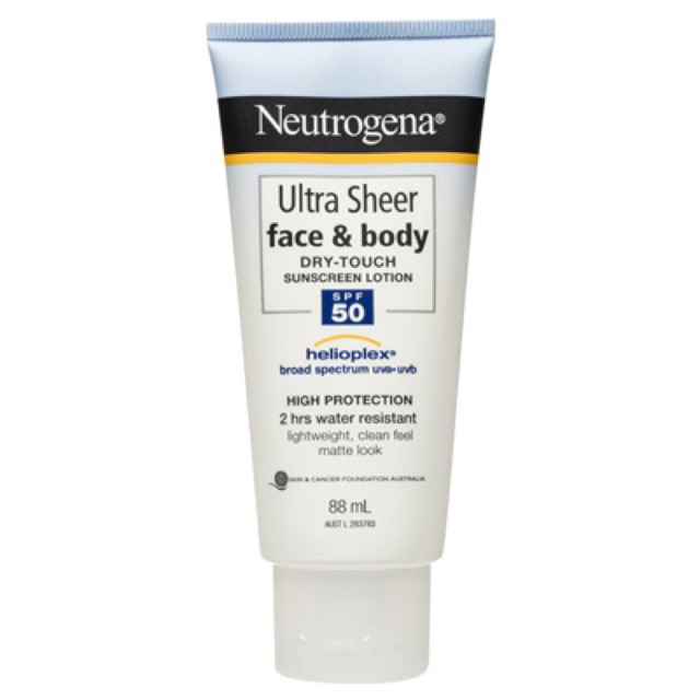 Kem chống nắng Neutrogena Ultra Sheer SPF 50