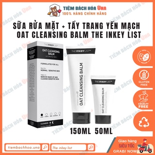 Sữa rửa mặt kiêm tẩy trang yến mạch oat cleansing balm THE INKEY LIST