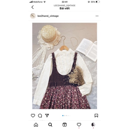 Thanh lý set áo và yếm hoa nhí vải xô