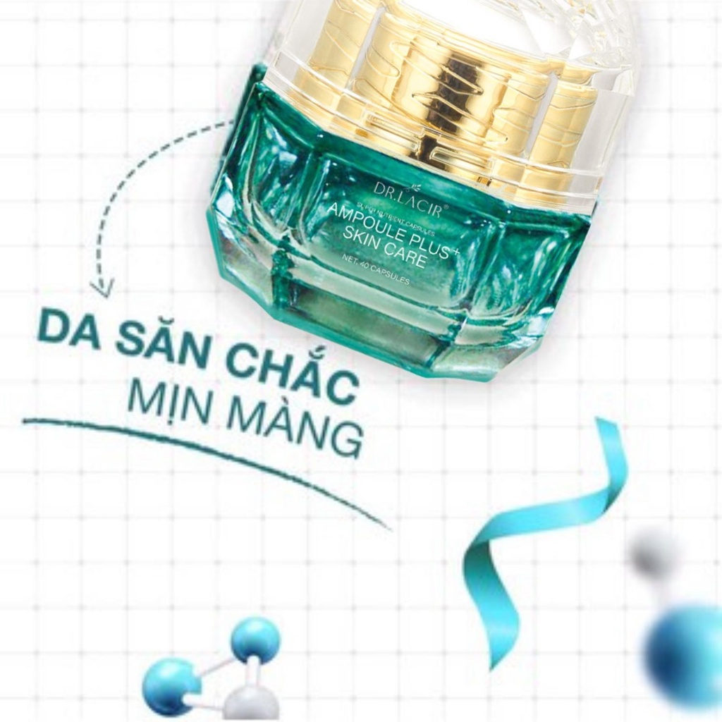 Viên Siêu Dưỡng Chất Dr. Lacir Super Nutrient Capsule phục hồi da cung cấp dưỡng chất hộp 20 viên LM40