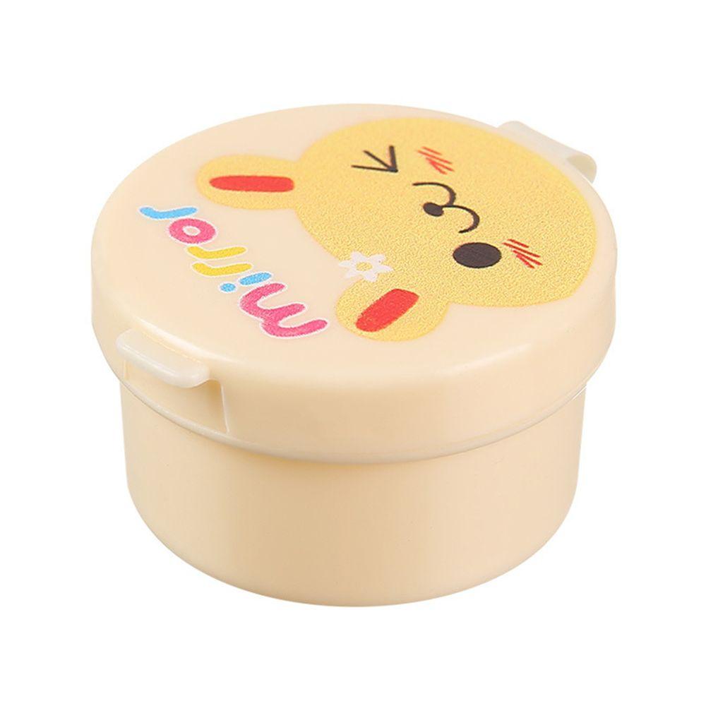 Bình Đựng Nước Sốt Mini Dạng Bóp Hình Củ Cà Rốt Hoạt Hình Cho Trẻ Em