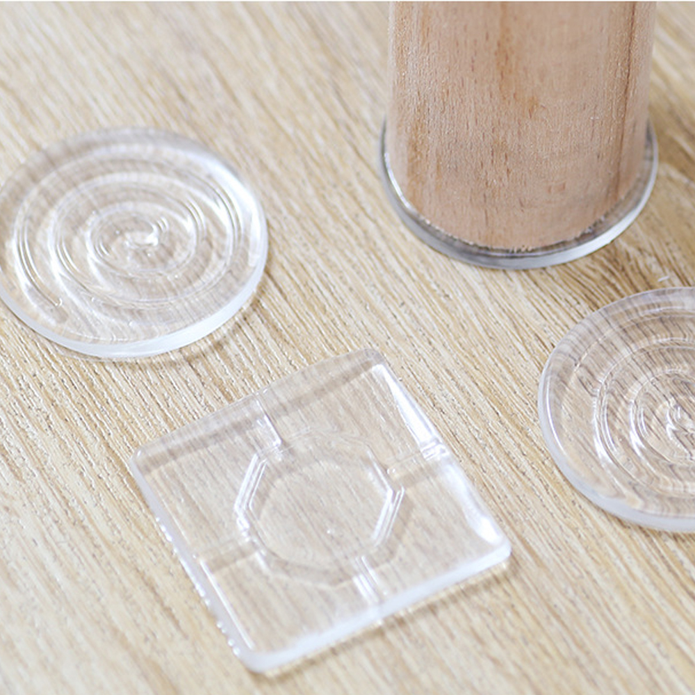 Set 4 Vỏ Bọc Chân Bàn Ghế Bằng Silicone Chống Trượt Chống Mòn Tiện Dụng