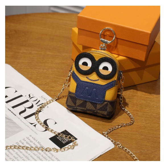 Túi đeo chéo mini , hình minion ngộ nghĩnh đáng yêu