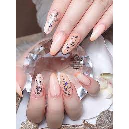 Kim cương chụp ảnh nail, phụ kiện đá pha lê chụp hình Thiên Di Nail