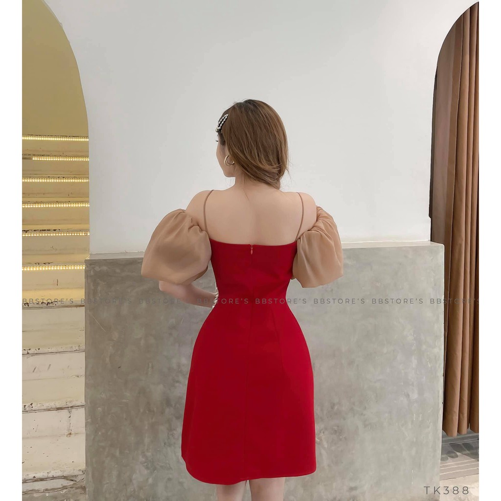 [BBSTORE'S] Đầm Trễ Vai Tay Phồng Hene - TK388