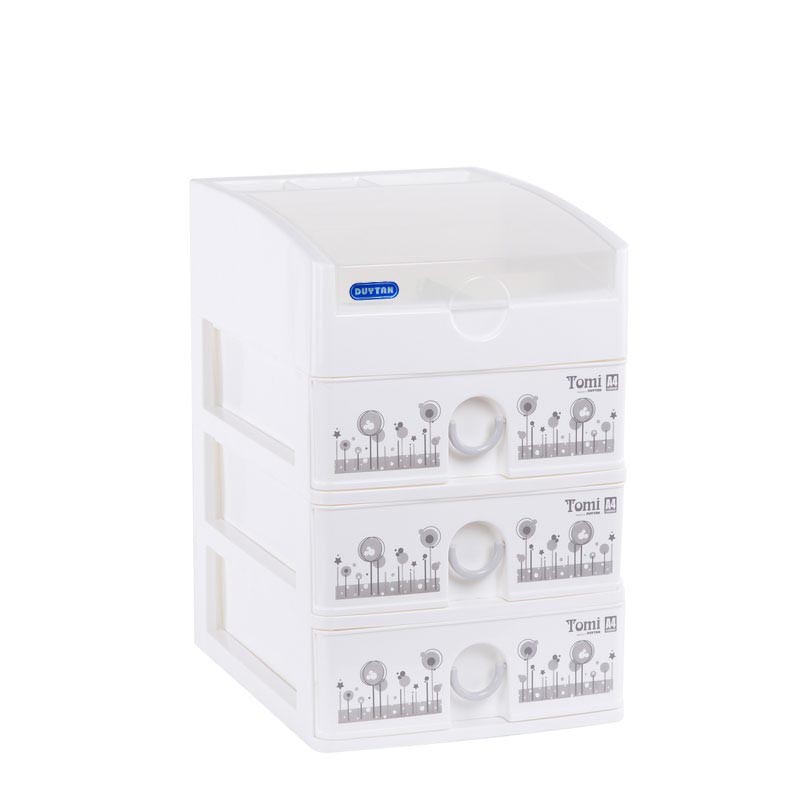Tủ nhựa DUY TÂN Tomi A4 4 ngăn (26 x 34 x 41 cm) - 42207