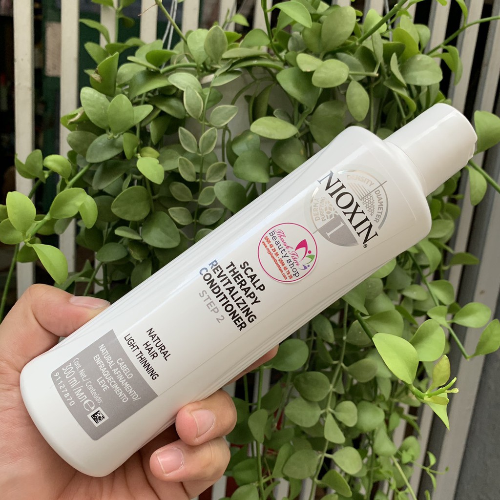 Dầu xả chống rụng, kích thích mọc tóc Nioxin System 1 Conditioner 300ml ( New 2019)