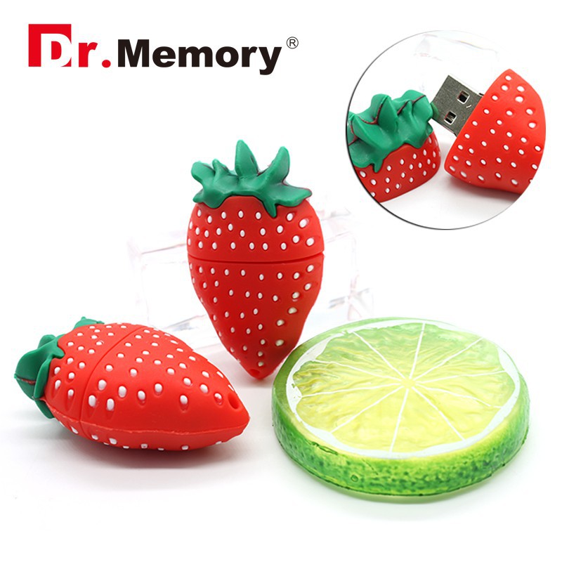Usb Hình Dâu Tây Bằng Silicone