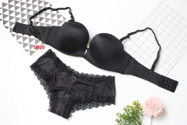 Set Victoria's Secret xuất khẩu tháo dây vẫn ôm ngực