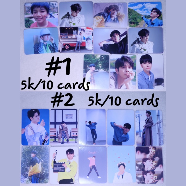 (Có sẵn) Sale set card Ong Seungwoo