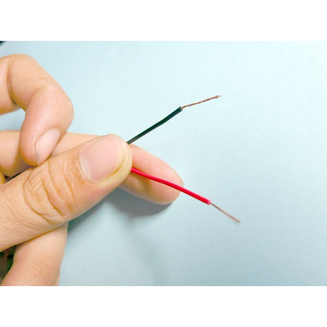 Dây điện đôi màu đỏ đen loại nhỏ