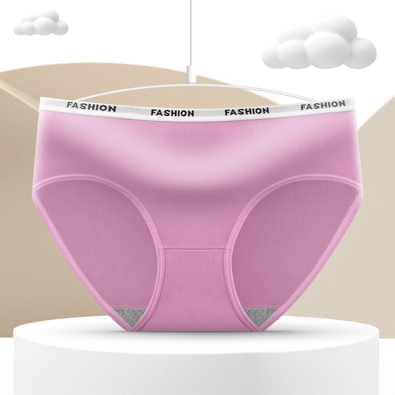 Quần lót AOWEINISI cotton thoáng khí kháng khuẩn không in hằn vết thời trang dành cho nữ