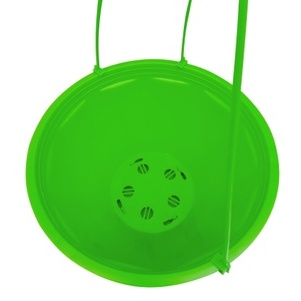 Chậu treo thông minh kèm đĩa hứng nước 19x11cm_Chậu nhựa treo tự dưỡng nhỏ trồng hoa cây cảnh