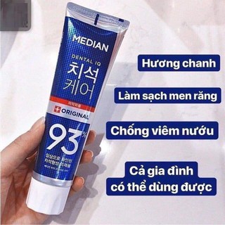 Kem Đánh Răng Hàn Quốc Median 93%