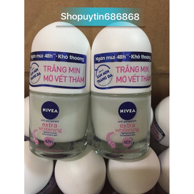 Lăn khử mùi Nivea khô thoáng cho cả nam và nữ.