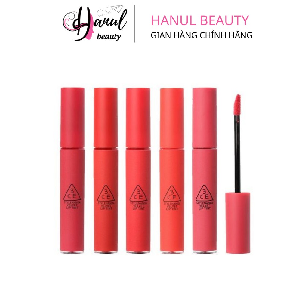 Son kem lì 3CE Velvet Lip Tint Hàn Quốc