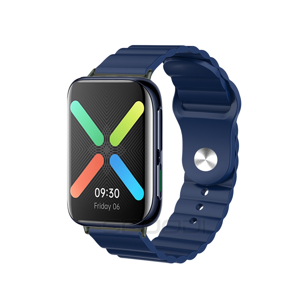 Dây đeo silicon mềm mại dành cho đồng hồ Oppo 41mm 46mm