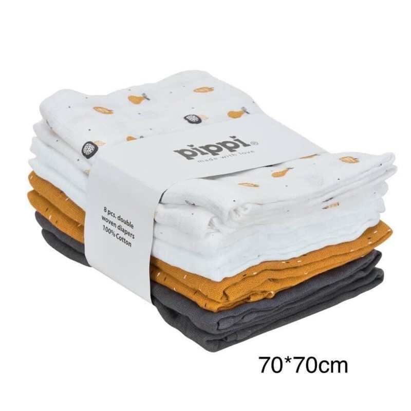 Set 5 khăn xô xuất dư Thuỵ Điển cho bé