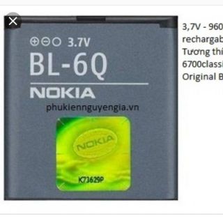 Pin điện thoại BL 6Q cho máy 6700 xịn có bảo hành
