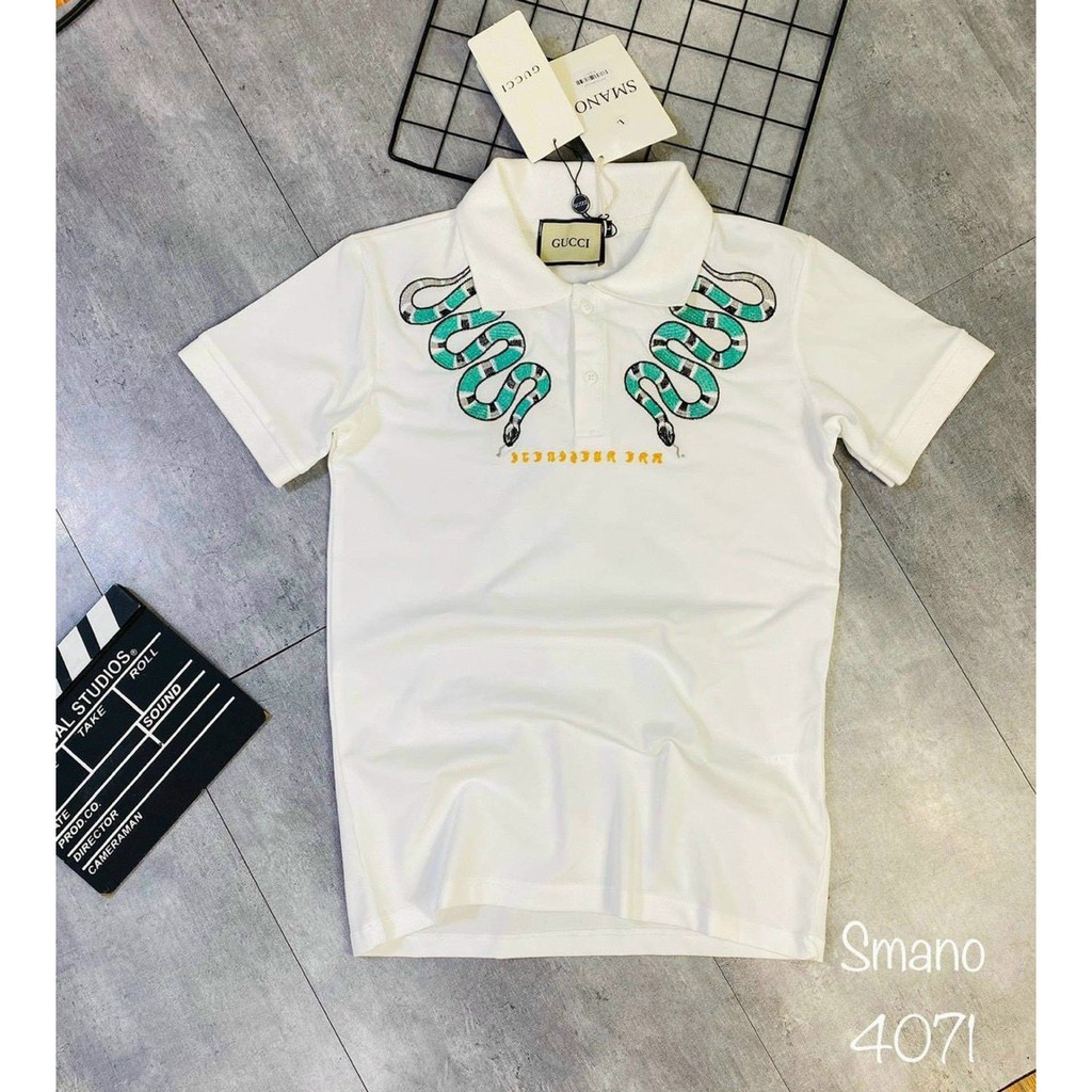 Áo thun nam cổ bẻ cao cấp co giãn 4 chiều chuẩn shop | BigBuy360 - bigbuy360.vn