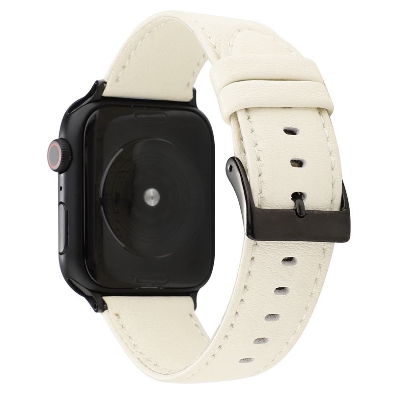 Dây Đeo Bằng Da Bò 38mm / 40mm / 42mm / 44mm Cho Đồng Hồ Thông Minh Apple Watch