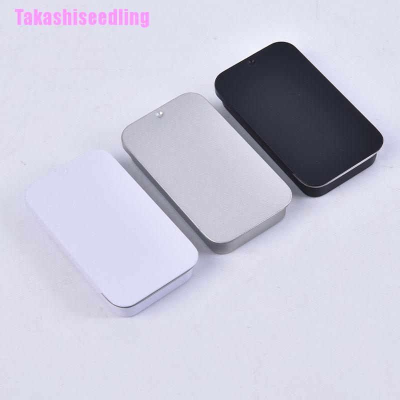 Hộp sắt mini có nắp trượt tiện dụng