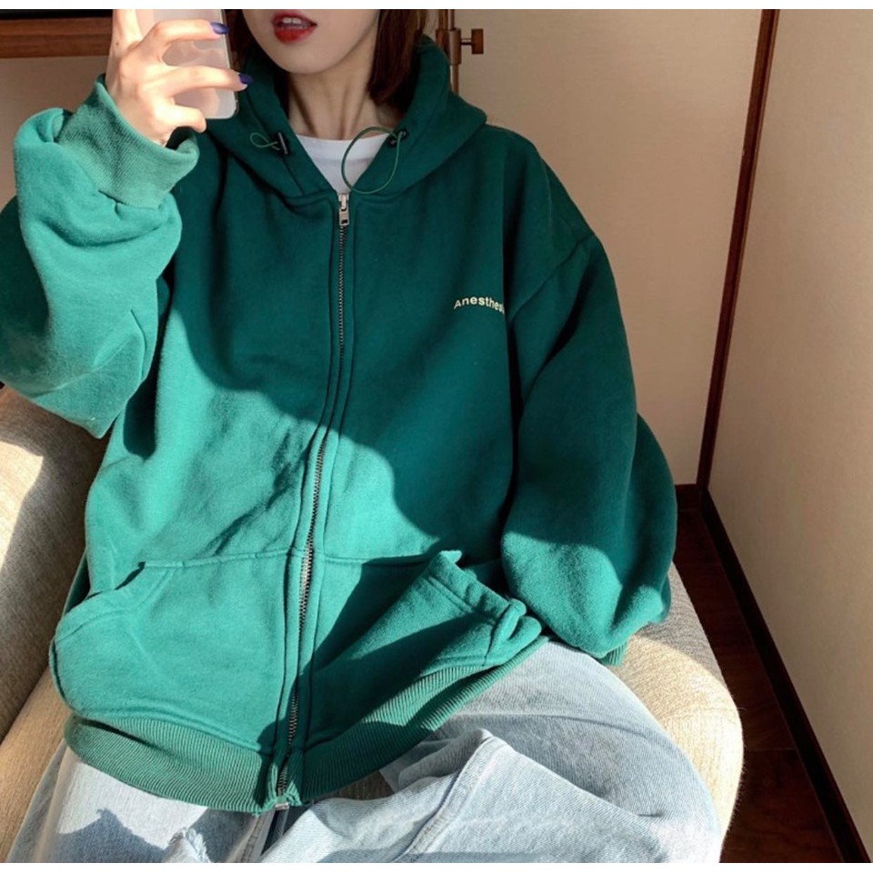 ÁO KHOÁC HOODIE DÂY KÉO ANESSS nam nữ | BigBuy360 - bigbuy360.vn