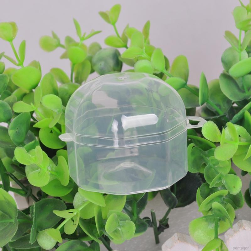 Hộp Đựng Núm Vú Giả Cho Bé Bằng Nhựa Trong Suốt