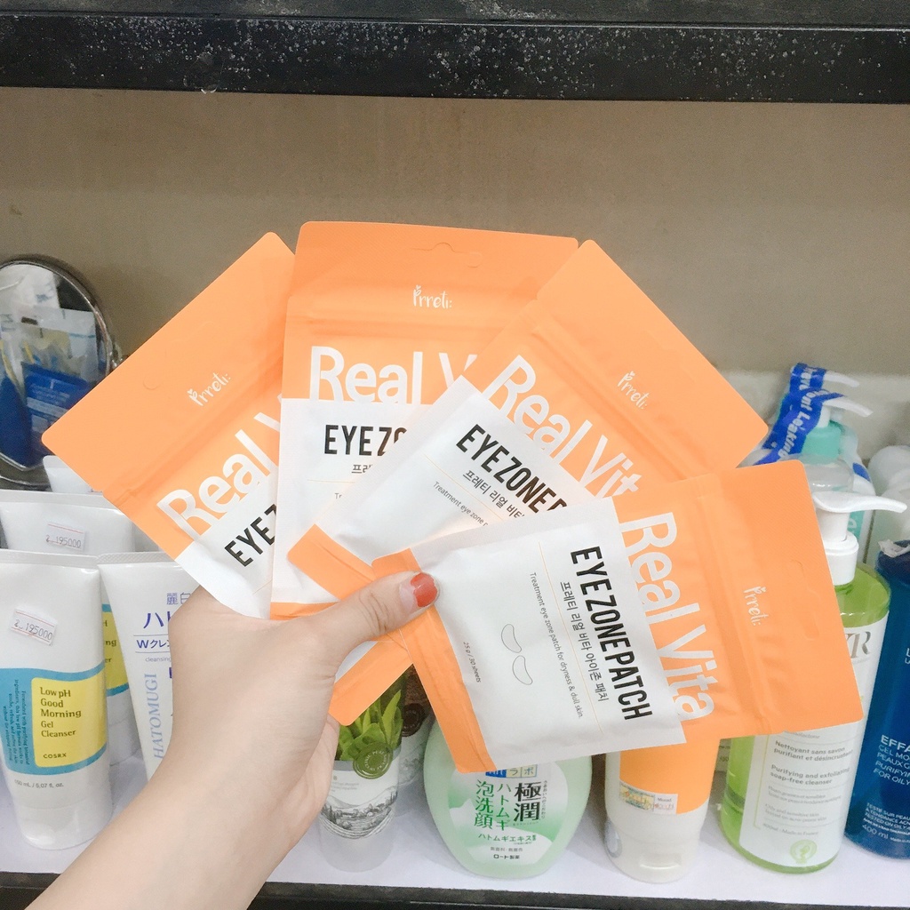 Mặt nạ vùng mắt Prreti Real Vita Eyezone Patch (1 túi 30 miếng)